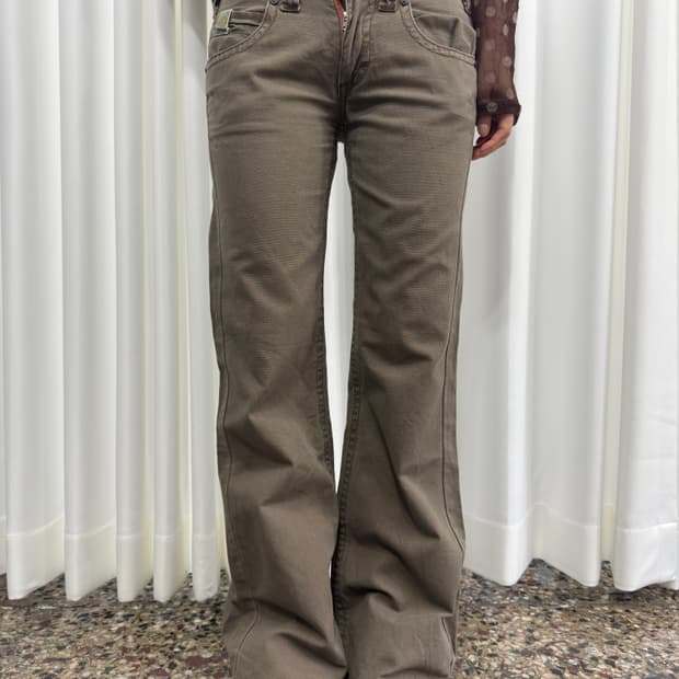 edwin bootscut pants