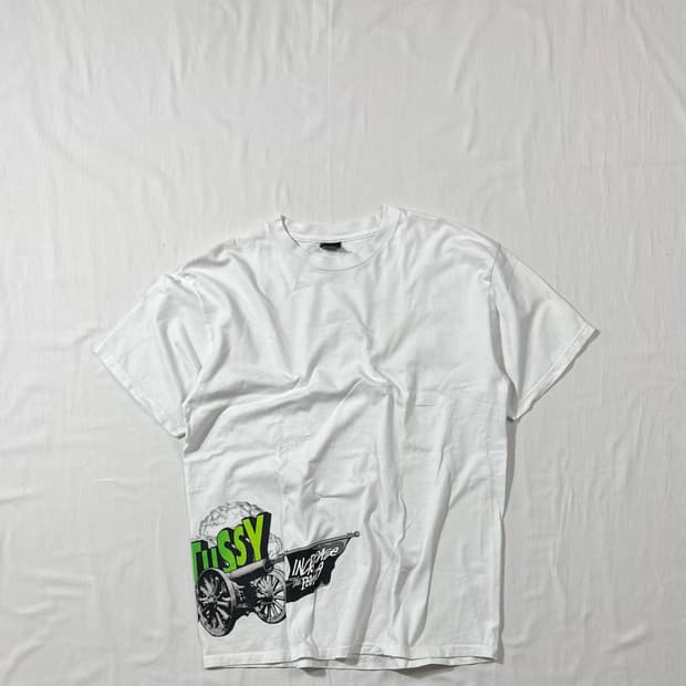 00’s 스투시 stussy increase the peace 반팔티