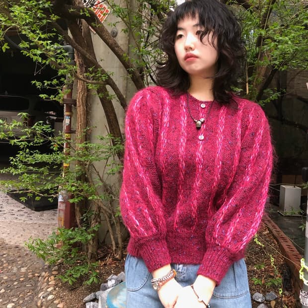 Allen knit blouse