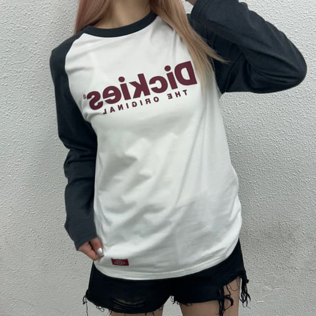 디키즈 차콜 나그랑 롱슬리브 L