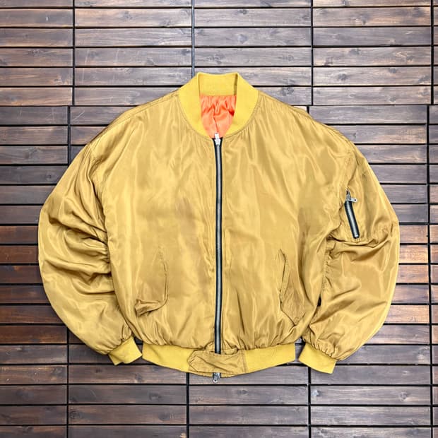 (XL) 빈티지 MA-1 플라이트 항공 점퍼 자켓