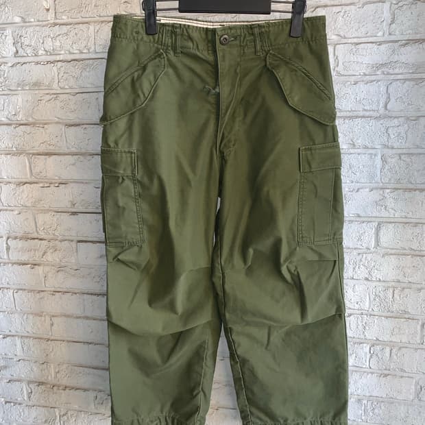 70년대 미군 m65 필드 팬츠 s 