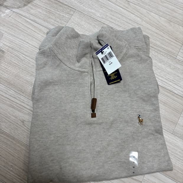 [새제품] 폴로 하프집업 스웻셔츠 m