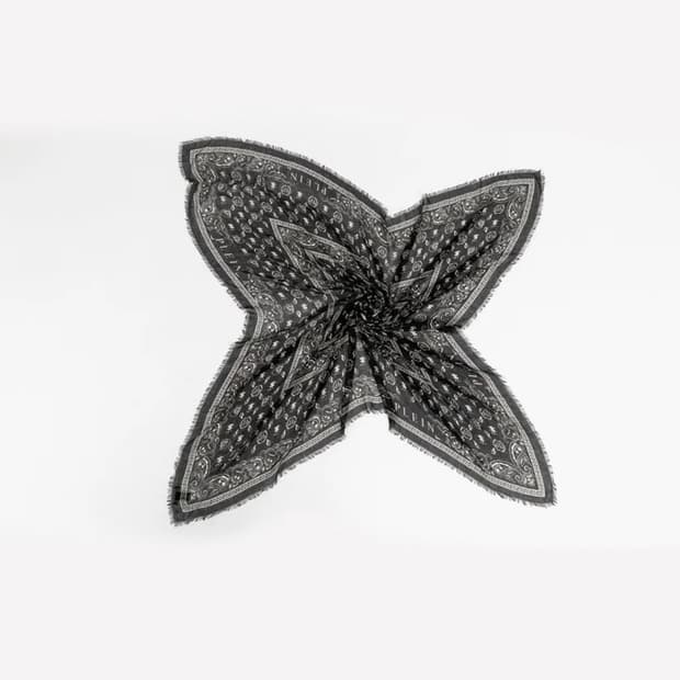 필립플레인 머니 스카프 135*135