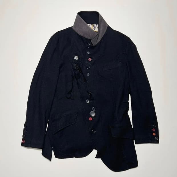 Khoki washed wool jacket
