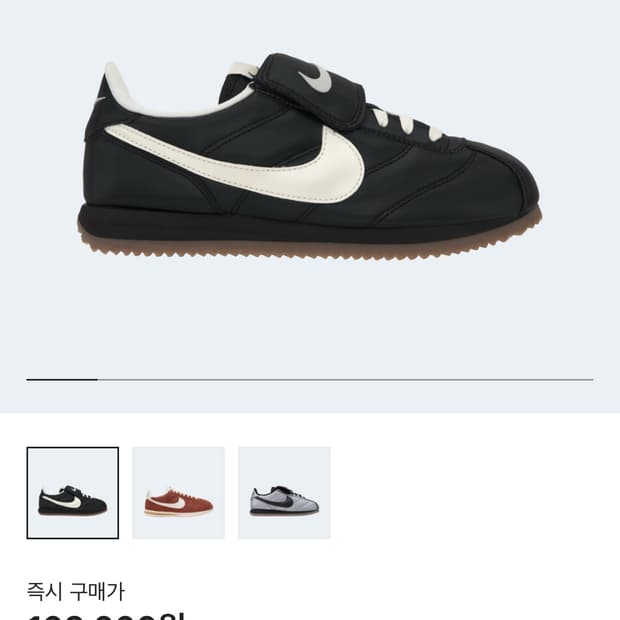 나이키 코르테즈 SE 블랙 검 브라운