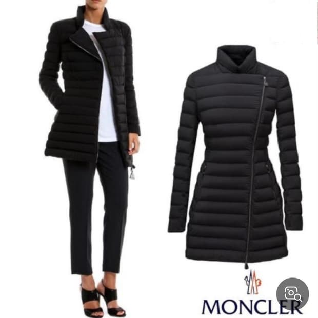 몽클레어 정품 아나스타시아 여성 블랙 롱패딩(00/44)