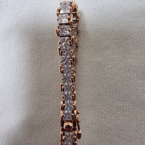 14k 테니스 팔찌