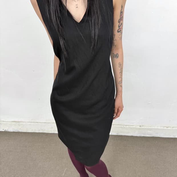 HELMUT LANG Black Mini Dress