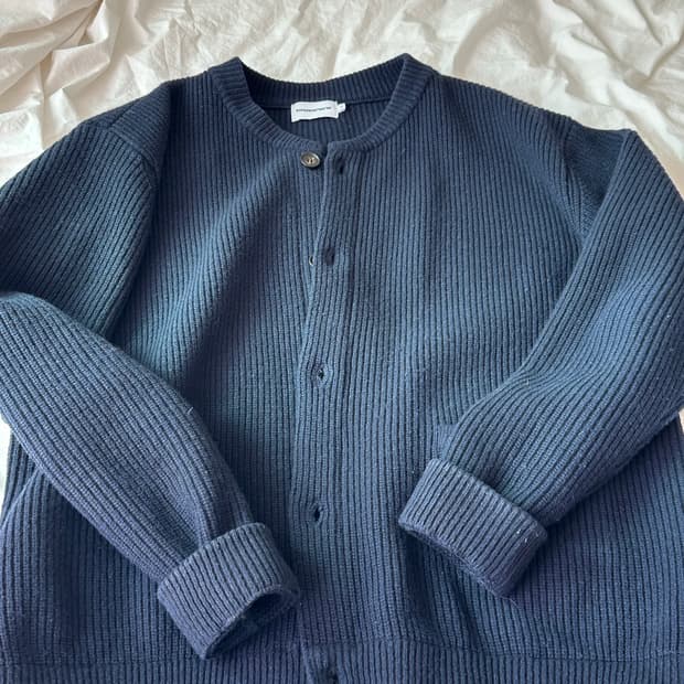 L) 에스피오나지 밀러 헤비웨이트 니트 가디건 팝니다