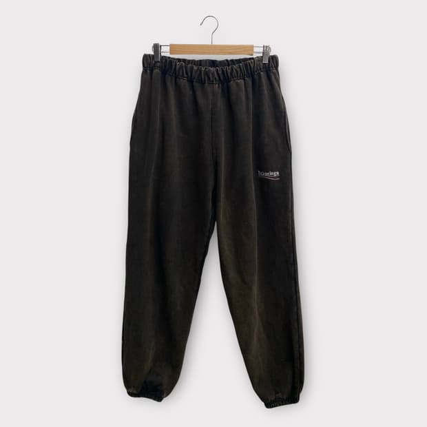 발렌시아가 웨이브로고 워싱 조거팬츠 M