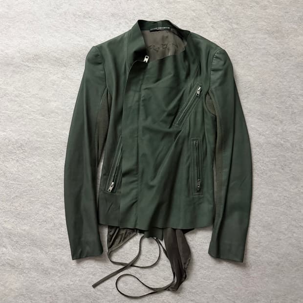 16FW 릭오웬스 램스킨 레더자켓