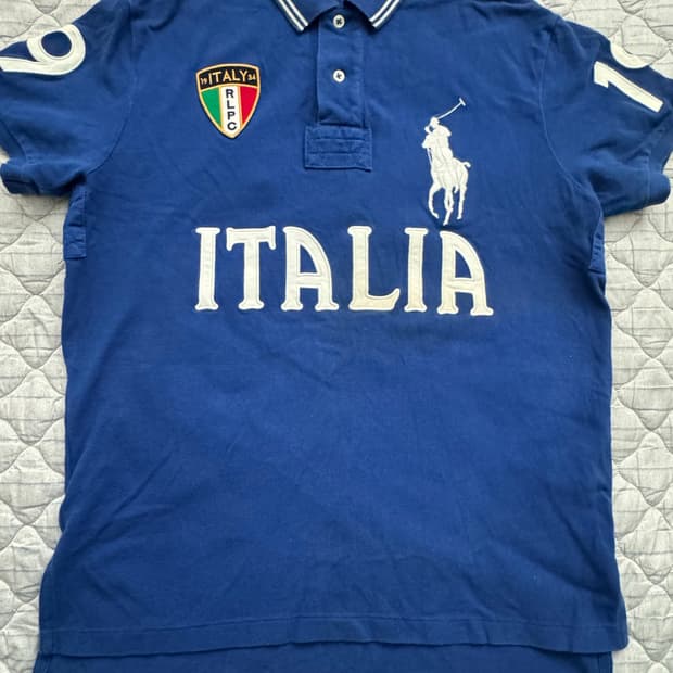 폴로 랄프로렌 이탈리아 빅포니 티셔츠