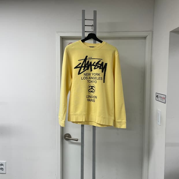 스투시 월드투어 맨투맨 M