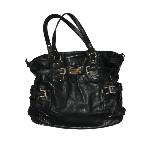 마이클코어스 가죽 숄더백