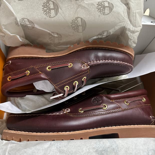 팀버랜드 어센틱 3 아이 클래식 러그 버건디 (새상품)