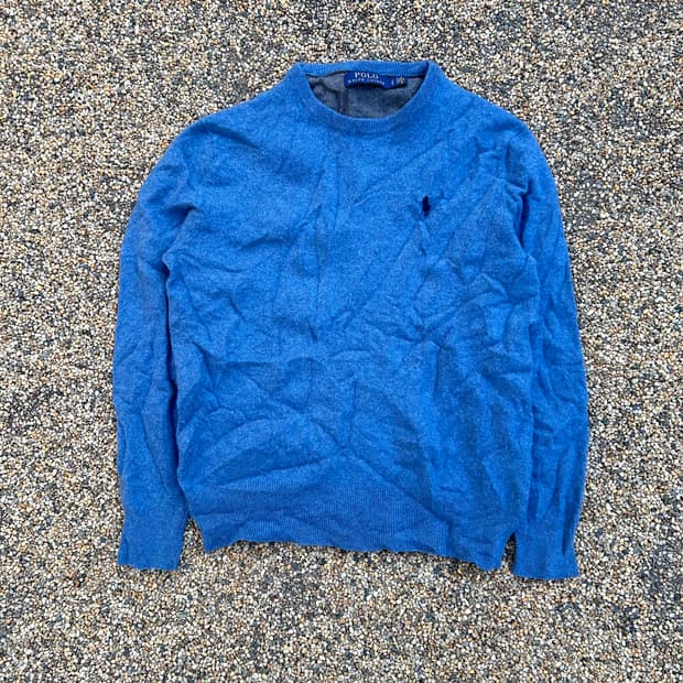 폴로 (POLO RalphLauren)블루 울 니트