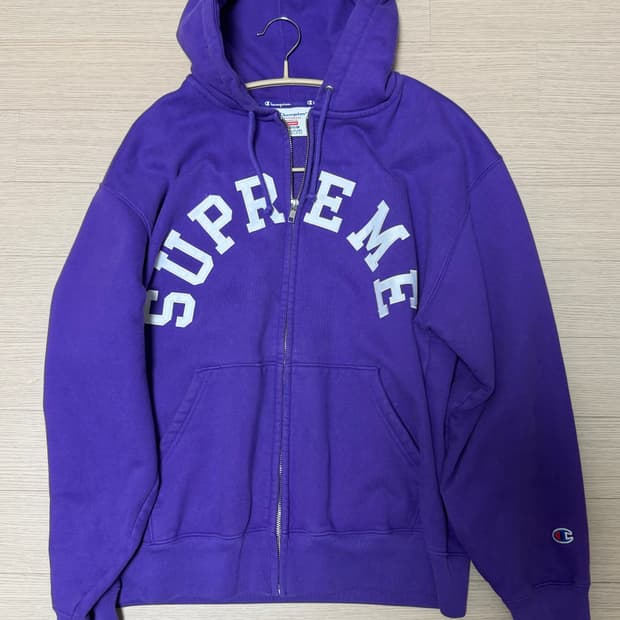 슈프림 챔피온 후드 집업