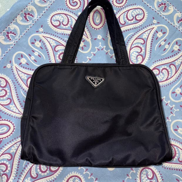 00s PRADA Tessuto mini tote 프라다 테수토 백