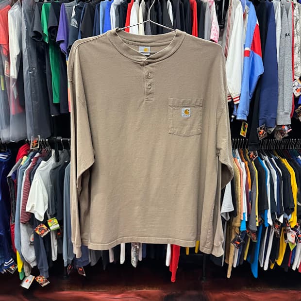 1990년대 빈티지 Carhartt 긴팔 셔츠