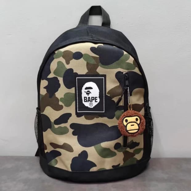 🐵베이프 BAPE 카모 백팩(키링 포함)🐵