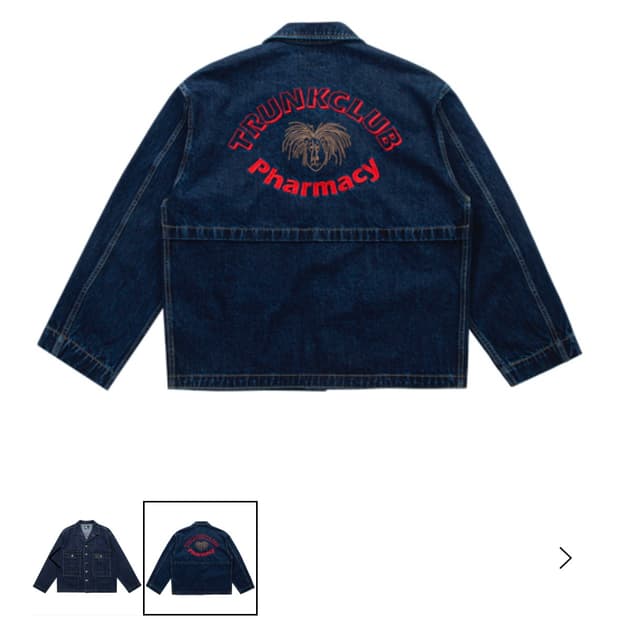 out of trunk 데님 자켓