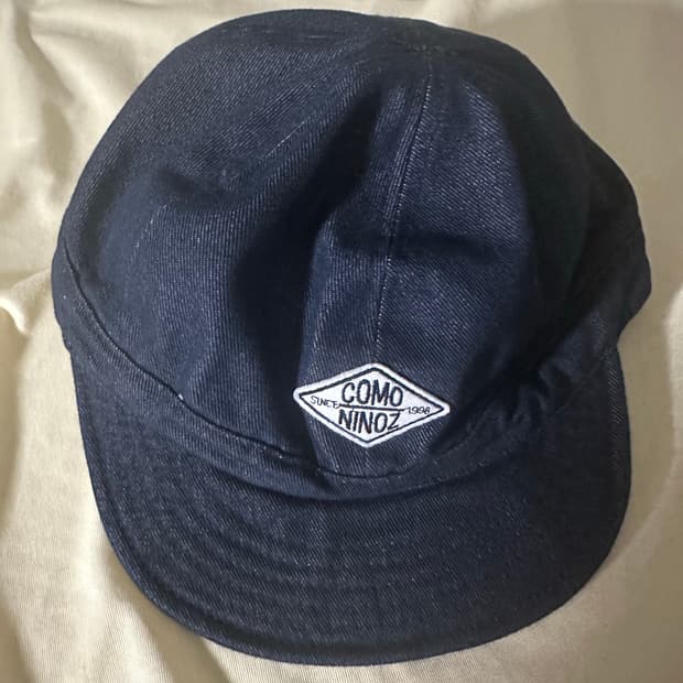 꼬모니노즈 데님 캠프캡