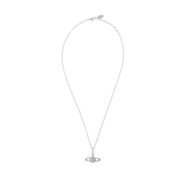 비비안 웨스트우드 미니 바스 릴리프 펜던트 실버