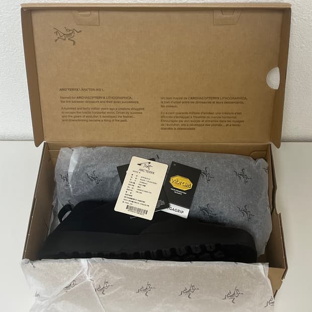 [285] 아크테릭스 크래그 슬립온 블랙 10사이즈 