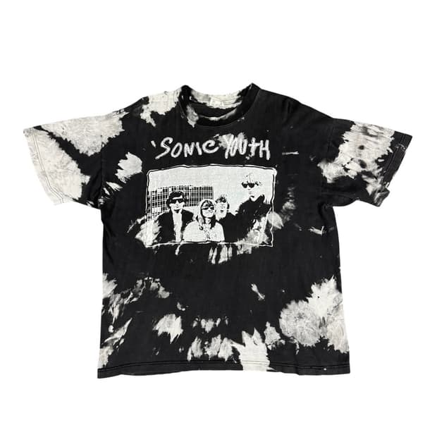 빈티지 90s Sonic Youth 소닉유스 타이다이 티셔츠
