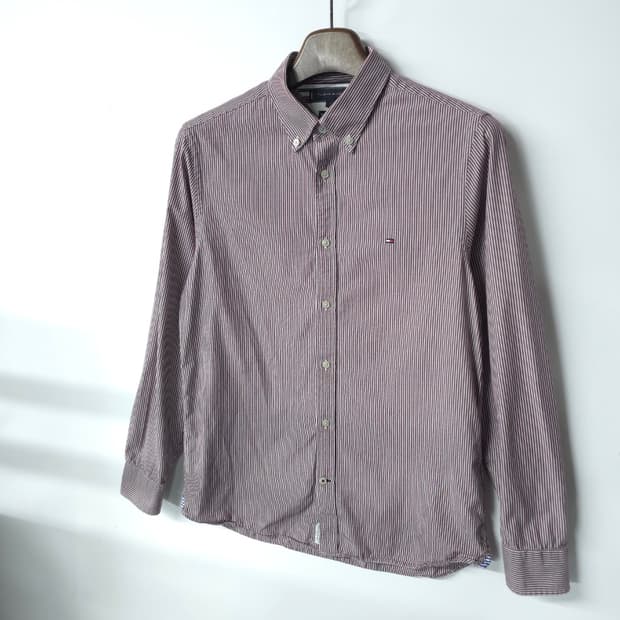 타미힐피거 80s 2ply cotton 셔츠 (95~100)