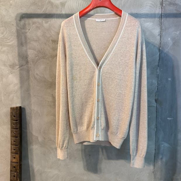 산드로 여름 린넨 가디건 남성100