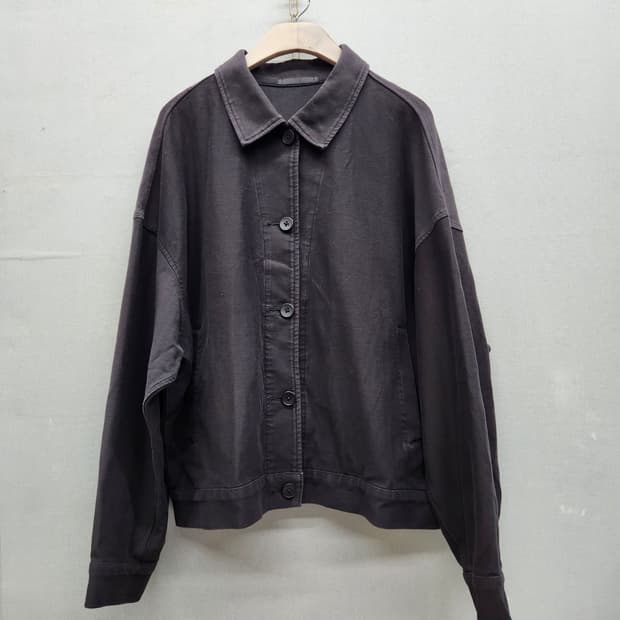 유니클로 오버핏 셔츠형 자켓 XL(2XL)