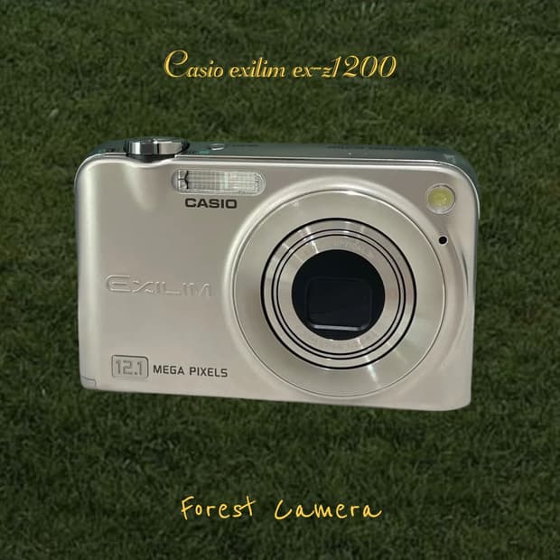 카시오 exilim ex-z1200 디지털카메라 빈티지디카