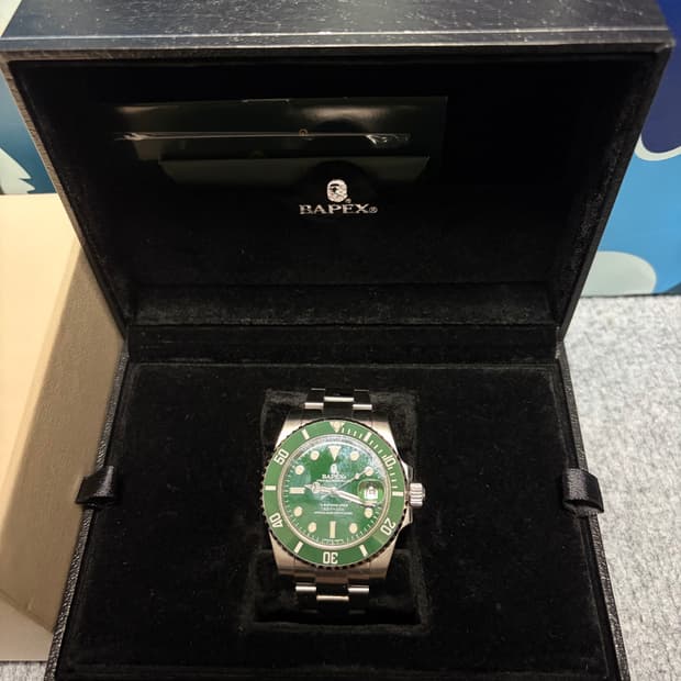 Bapex 베이펙스 타입1 서브마리너 헐크