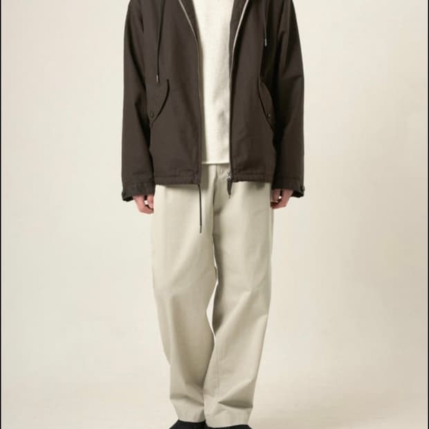 러프사이드 힐파카 브라운플레이드 2size