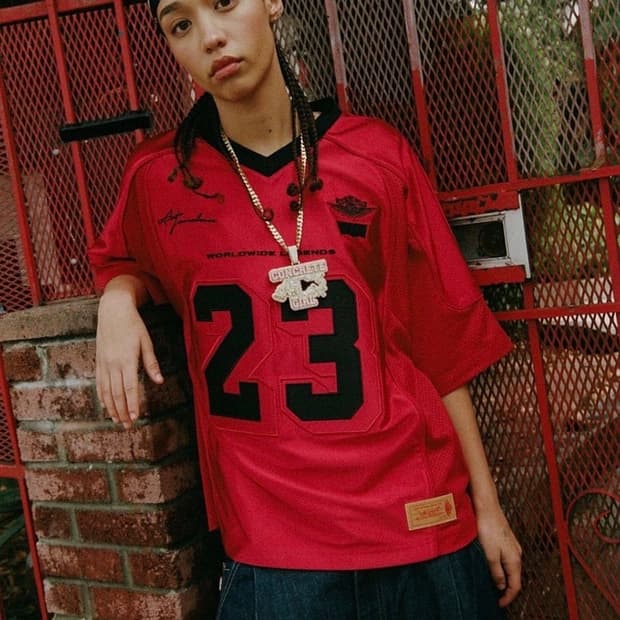 조던 x 리바이스 레드 저지 짐 레드