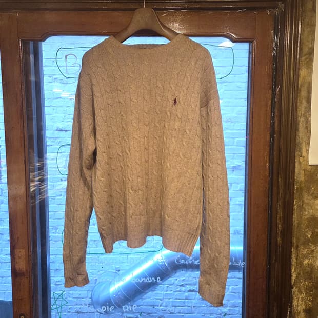 폴로랄프로렌 케이블니트