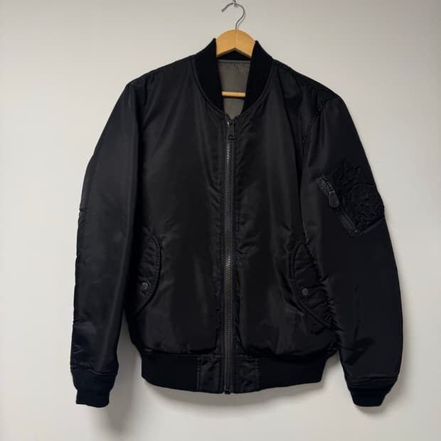 avirex 아비렉스 리버시블 빈티지 MA1 플라이트자켓 항공점퍼 M