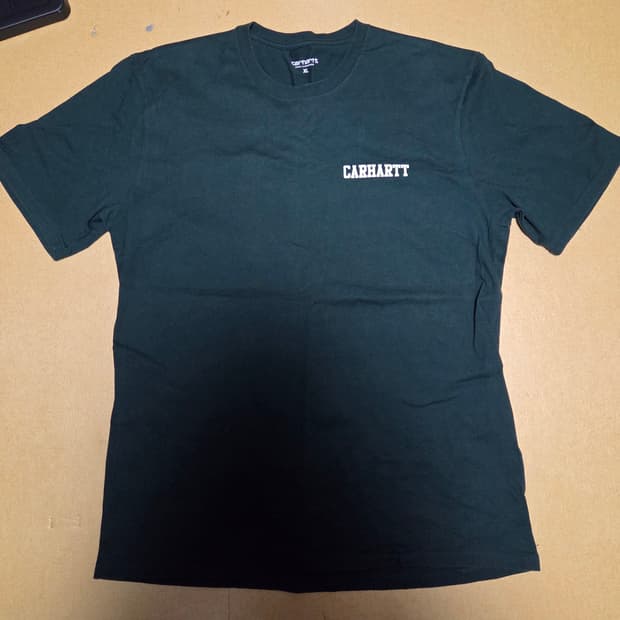 칼하트 반팔 티셔츠 XL 다크 그린