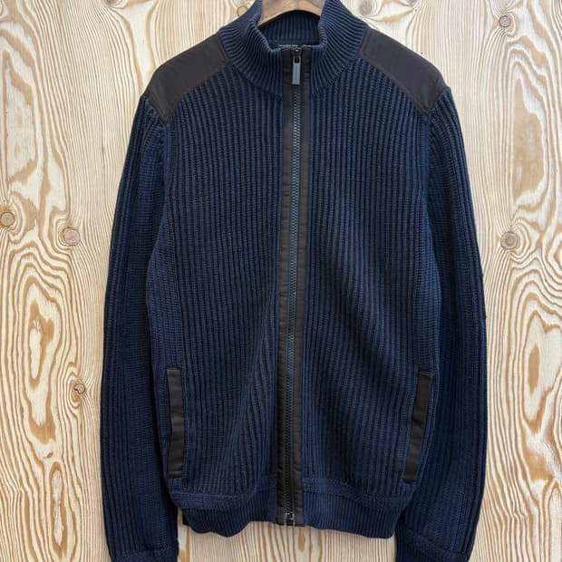 캘빈클라인 진 니트집업