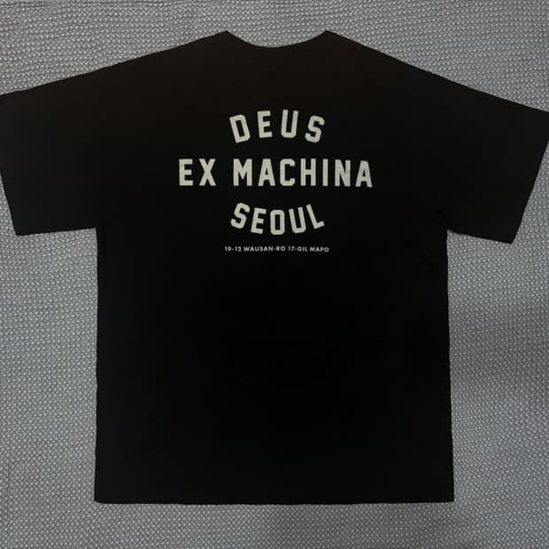 데우스 서울 컬리지 티셔츠 XXL