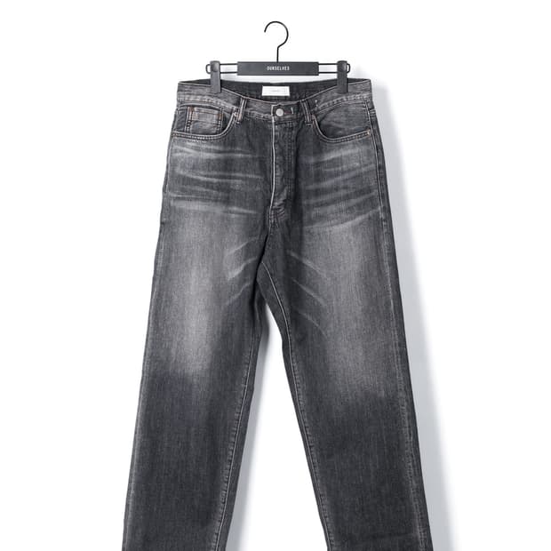 Organic Cotton Wide Tapered Denim