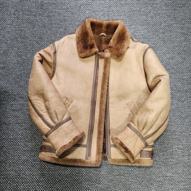 양가죽  무스탕 자켓 