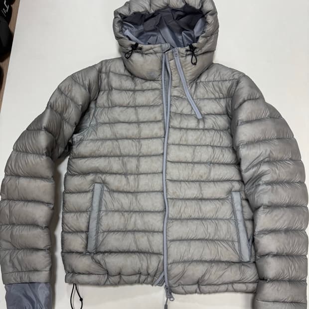 산산기어 서픽스 푸퍼 자켓 그레이 - 24FW 1사이즈