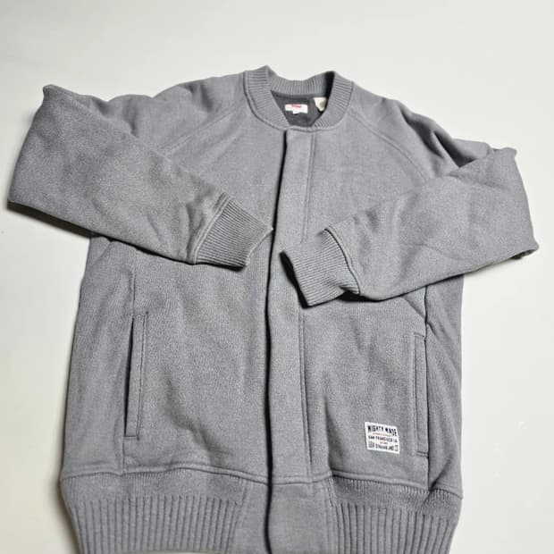 리바이스 Levi’s 그레이 집업 점퍼 (M)95~100