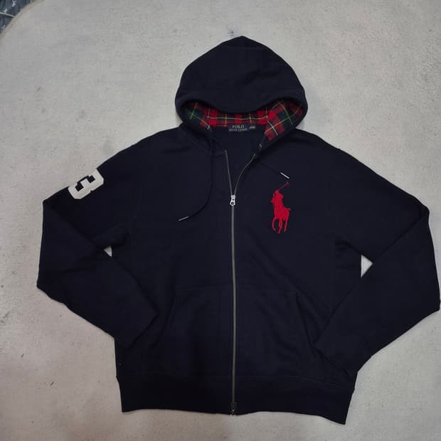 폴로랄프로렌  빅포니 후드집업L(상태좋음)