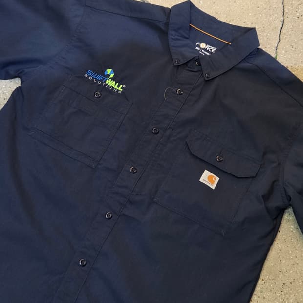 Carhartt 칼하트 네이비 반팔셔츠