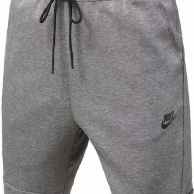 나이키  테크 반바지 그레이 L