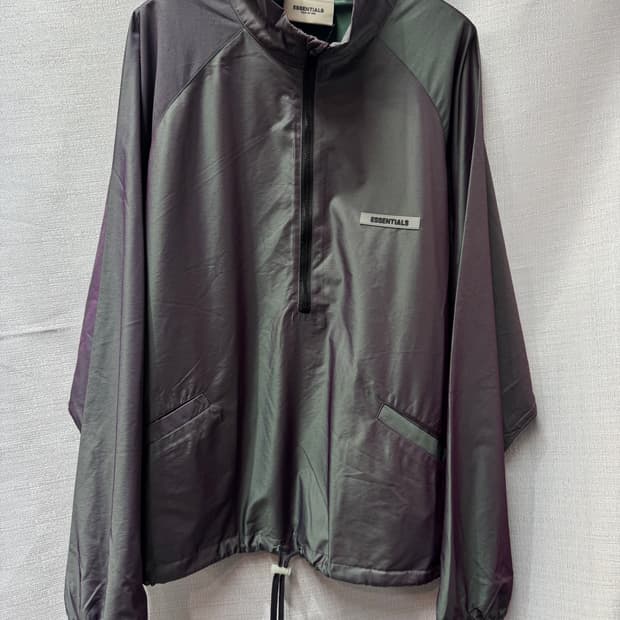 피어오브갓 에센셜 이리데슨트 나일론 하프집업 아노락M(3XL)